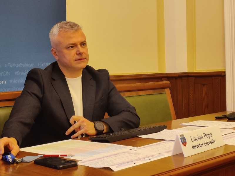Lucian Popa - directorul Direcției Patrimoniu Imobiliar Foto: Eugenia Pașca/Agerpres