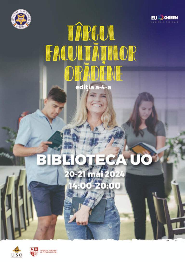 „Târgul Facultăților” pentru viitorii absolvenți