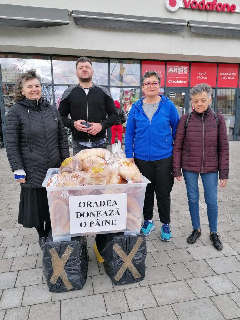Oradea donează o pâine. Ediția din noiembrie își propune să aducă bucurie celor nevoiași