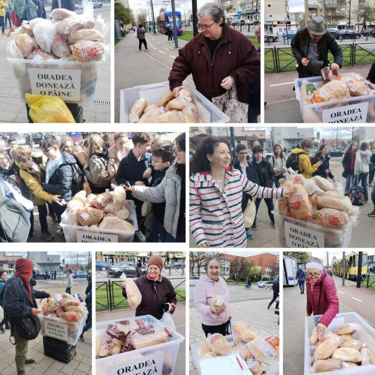 Donează o pâine pentru cei în nevoie!