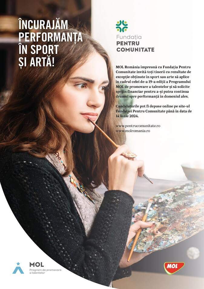 560.000 de lei pentru susținerea talentelor