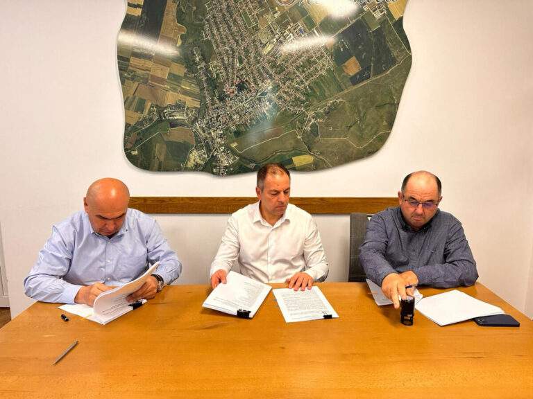 S-a semnat contractul pentru Parcul Industrial Marghita