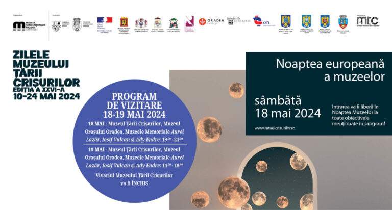 Noaptea Muzeelor, o călătorie prin patrimoniul cultural al Oradiei