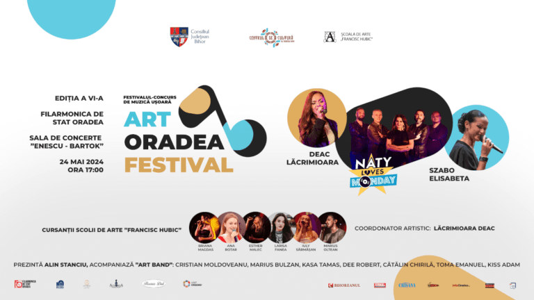 Voci din întreaga țară se vor întrece la „Art Oradea Festival”