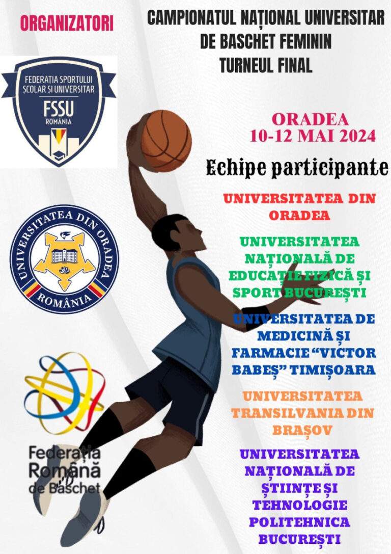 Campionat Național de baschet feminin la Oradea