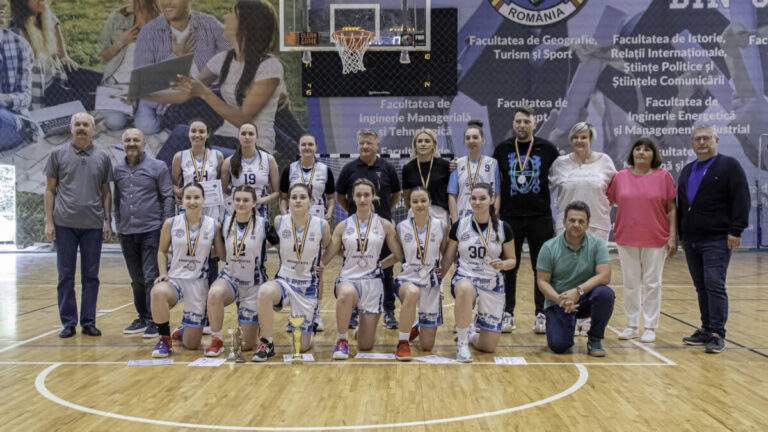 Universitatea din Oradea, vicecampioană națională universitară la baschet feminin