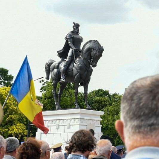 Statuia lui Mihai Viteazul, reabilitată și dezvelită