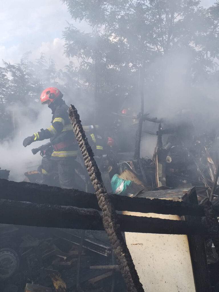 Tânăr mort într-un incendiu la Luncșoara