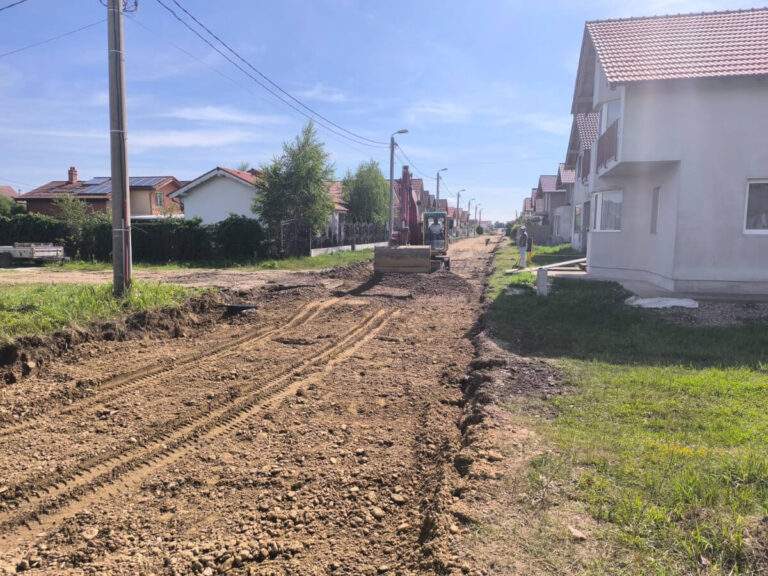 Se modernizează străzile E. Lovinescu și Dejului din cartierul Tineretului