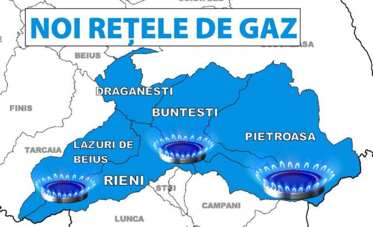 Încep lucrările la rețelele de gaz în mai multe comune din Bihor