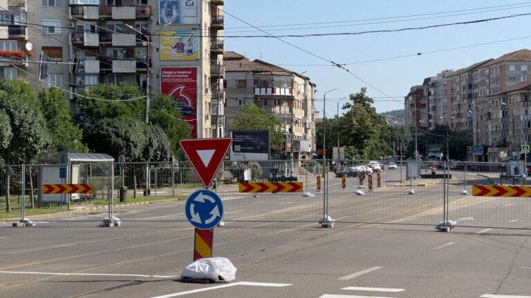 Încep lucrările la pasajul Decebal – T. Vladimirescu. La ce trebuie să fie atenți șoferii?