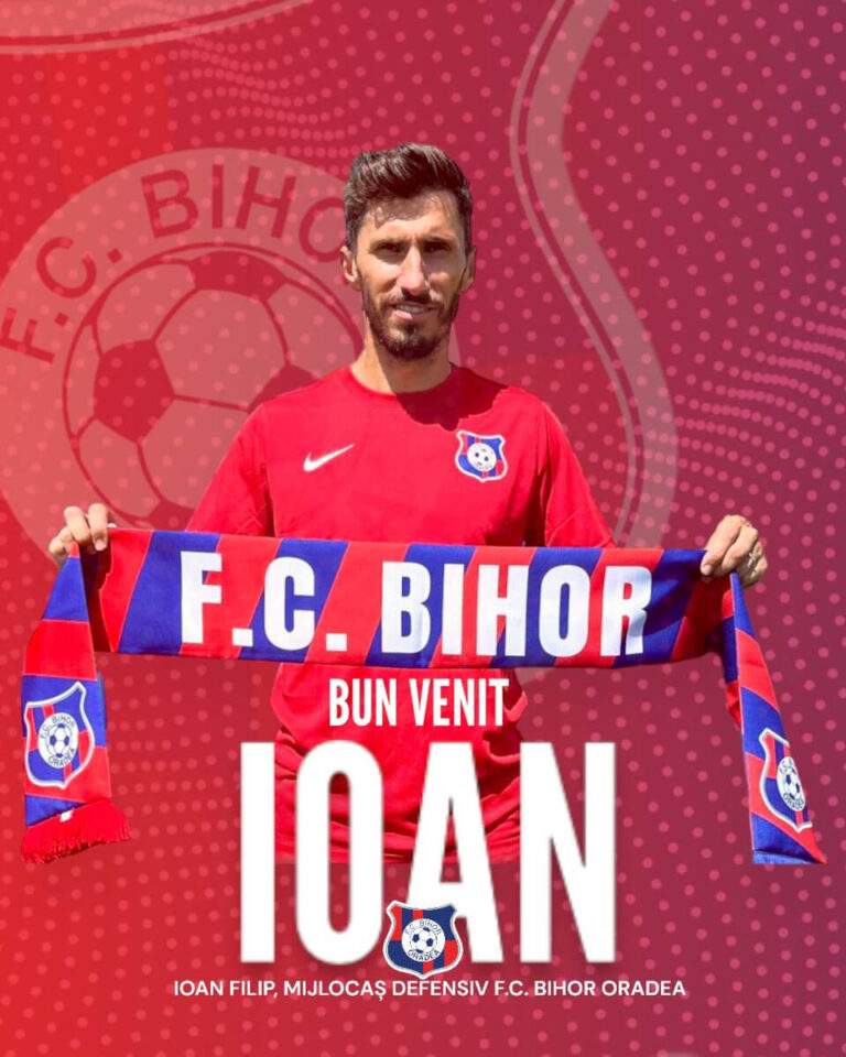 Ioan Filip se întoarce la clubului de fotbal fanion al județului Bihor după 14 ani