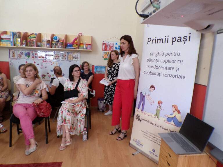 Primul Ghid pentru părinții copiilor cu surdocecitate și dizabilități senzoriale