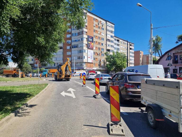 Evitați zonele! Restricții de circulație în Calea Aradului și în pasajele din Centru Civic