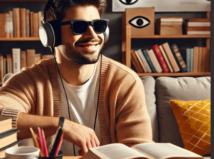 Cărțile audio, mai accesibile pentru nevăzătorii bihoreni. O nouă inițiativă pentru incluziunea culturală