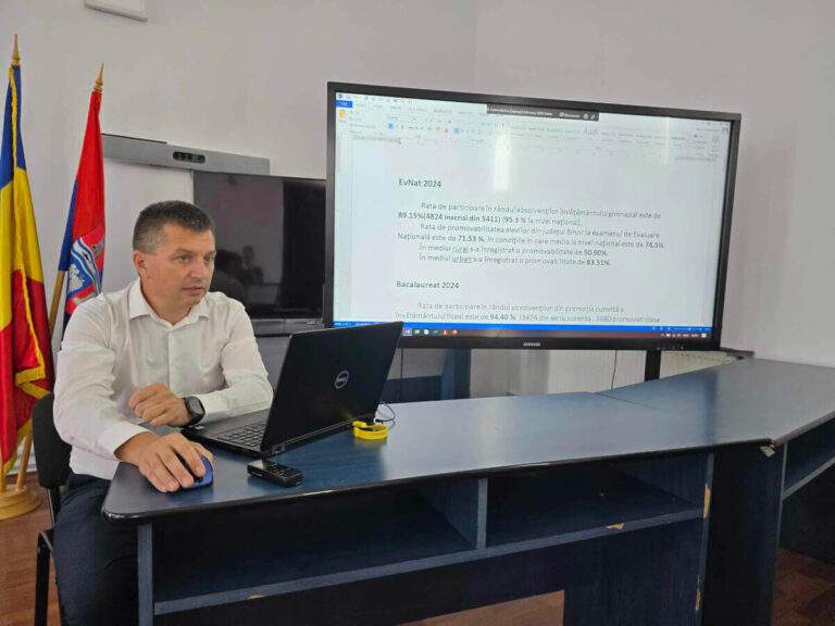 Directorii școlilor, sub lupa inspectorului Horea Abrudan