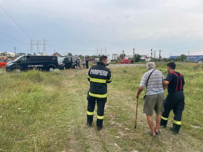 Incendiu la locomotiva unui tren, în Oradea