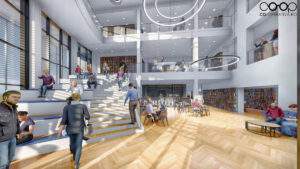 Lucrările de modernizare a Bibliotecii Județene avansează-01