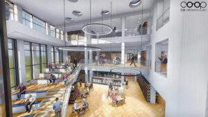 Lucrările de modernizare a Bibliotecii Județene avansează-05