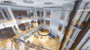 Lucrările de modernizare a Bibliotecii Județene avansează-06