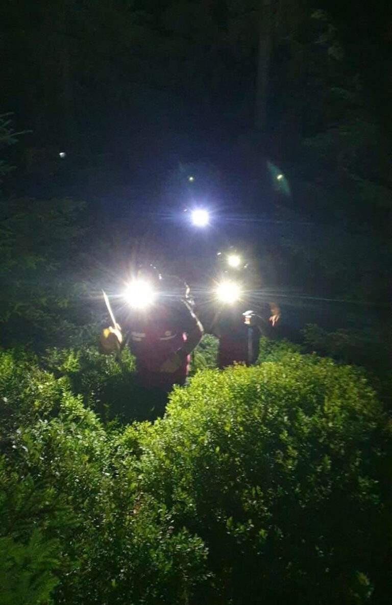 Noapte albă pentru salvamontiștii din Bihor: biciclist rătăcit în zona Coada Lacului-Meziad
