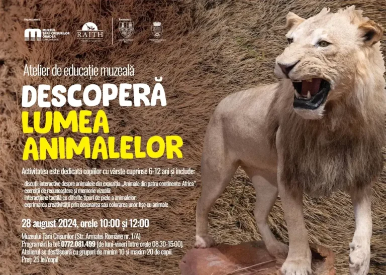 Copiii, invitați să descopere fascinanta lume a animalelor 