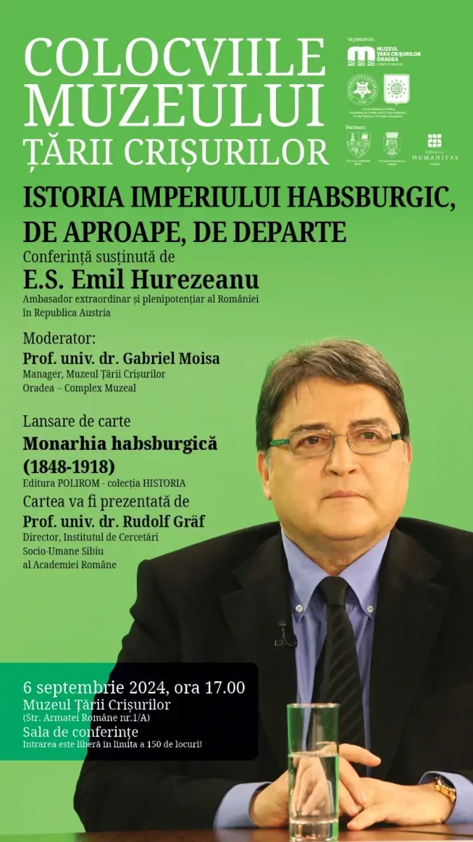 Emil Hurezeanu conferențiază la Oradea