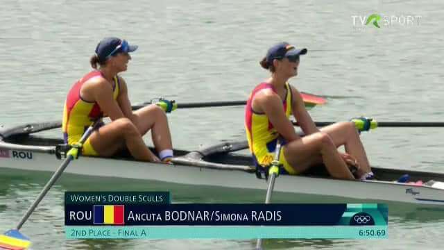 Canotaj: Ancuţa Bodnar şi Simona Radiş, medaliate cu argint la dublu vâsle feminin