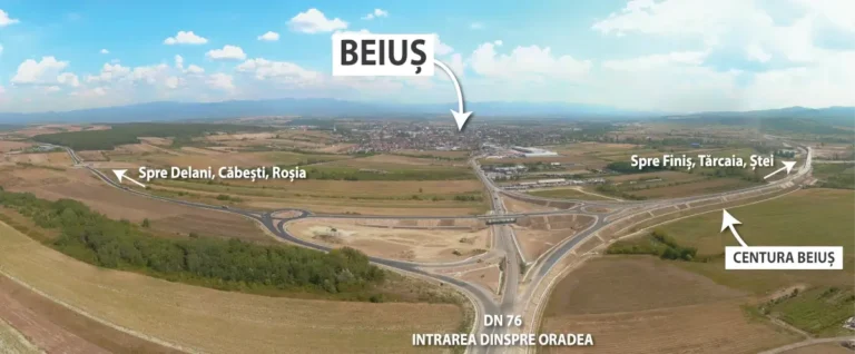 Centura Beiuș, aproape de finalizare. Stadiul lucrărilor a ajuns la 90%. Vezi când va fi deschisă