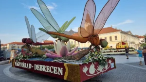 Carele alegorice au sosit în Piața Unirii din Oradea-13