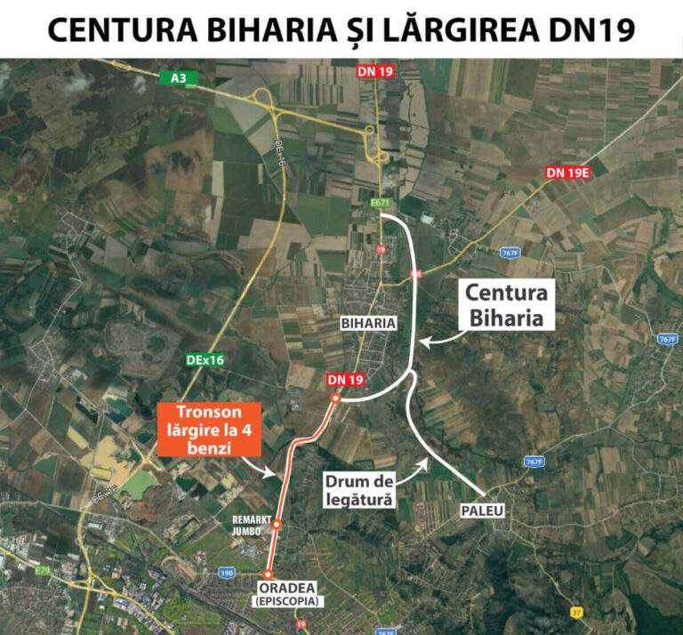 S-a semnat contractul pentru lărgirea la patru benzi a DN 19 către Biharia