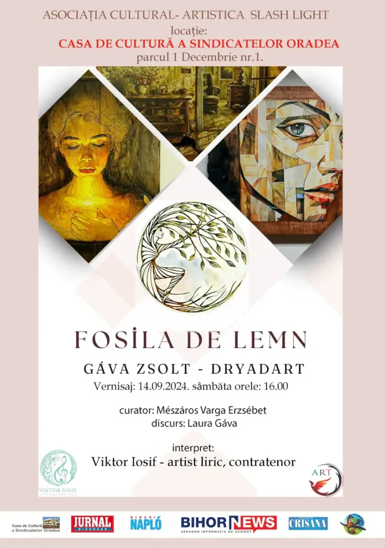 „Wood Fusion”, o expoziție unică pe lemn, va fi vernisată la Oradea