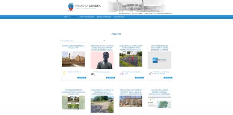 18 proiecte din cadrul bugetării participative vor fi finanțate de Primăria Oradea