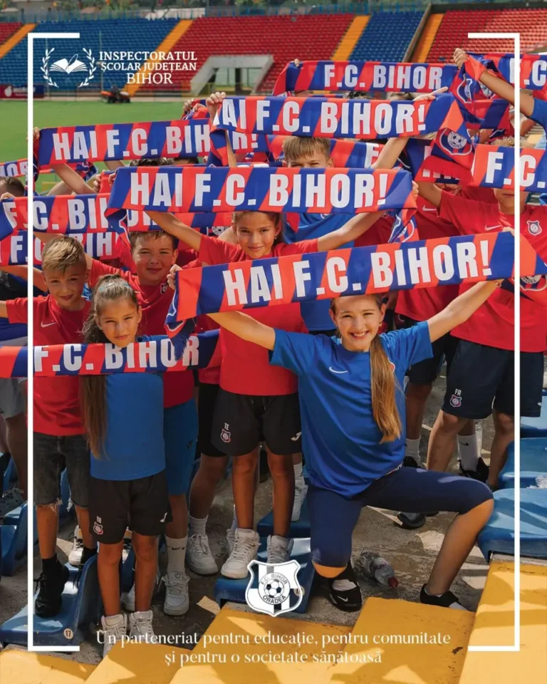 FC Bihor Oradea și Inspectoratul Școlar Județean Bihor, parteneriat pentru educație și sport