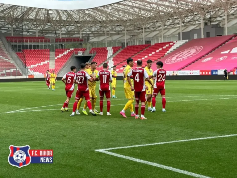 FC Bihor a terminat la egalitate, scor 2-2, jocul amical din Ungaria, cu DVSC Debrecen