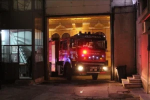 ISU-Incendiu, urmat de evacuarea secției de maximă siguranță de la Penitenciarul Oradea (simulare)