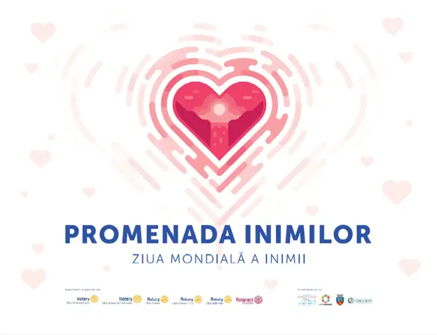 „Promenada inimilor” – eveniment dedicat sănătății cardiovasculare în Oradea
