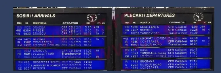 Trenul rapid Oradea – Mangalia, întârziere de 450 de minute. Află de ce