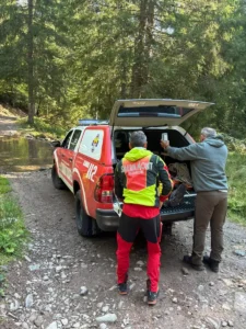 salvamont-Un bărbat a căzut de la înălțime în zona Vârtop
