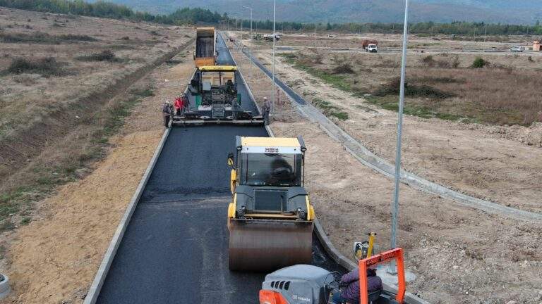 Stadiul lucrărilor la Parcul Industrial Ștei, la 70%