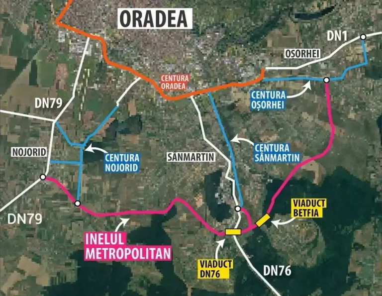 Asfalt peste Inelul Metropolitan