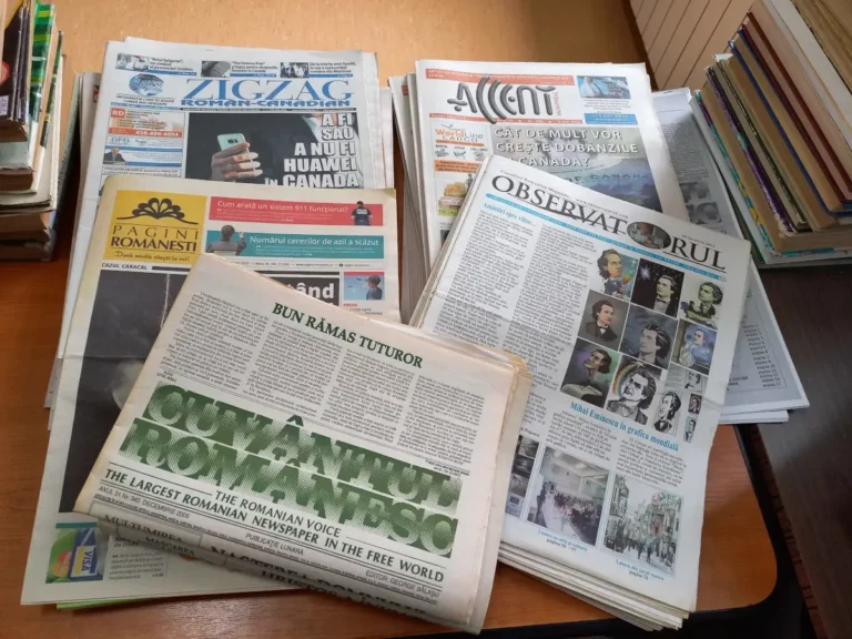 Unicat la Biblioteca Universității din Oradea. Colecția presei românești din Canada, o provocare la cercetare