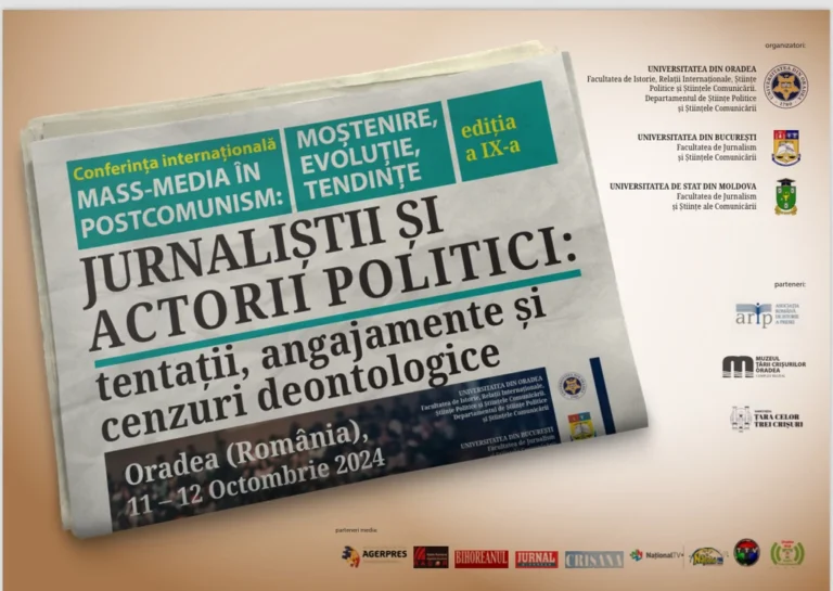 Conferință internațională: „Mass-Media în postcomunism”, ediția a IX-a