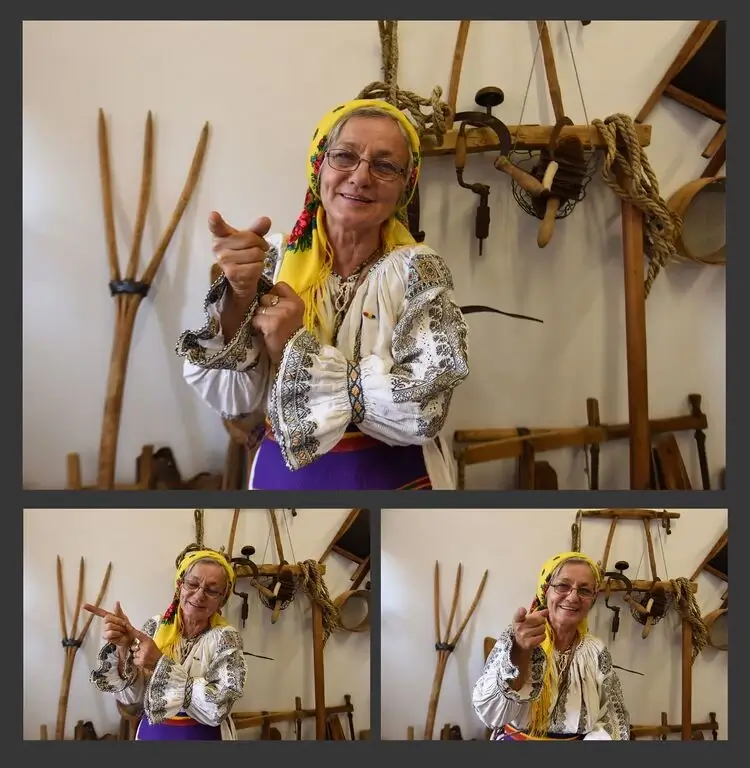 Dorel Găină - Leontina Prodan la muzeu Dorel Găină - Leontina Prodan la muzeu