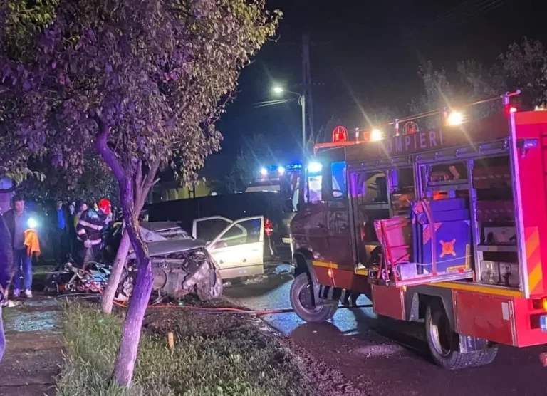 Grav accident de circulație la Tăuteu. 11 victime, 9 transportate la UPU