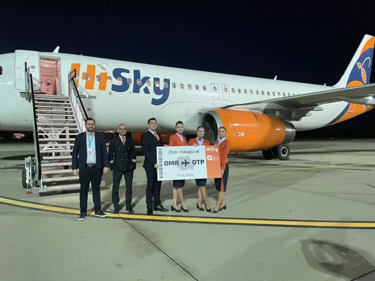 Noi zboruri directe spre București și Londra, lansate de HiSky de pe Aeroportul Oradea