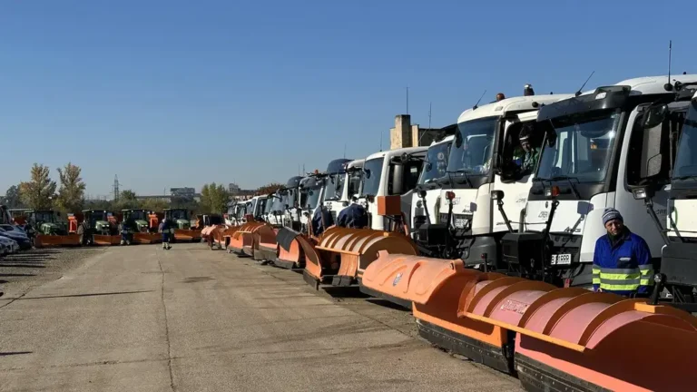 Primăria Oradea anunță: utilajele de deszăpezire sunt pregătite pentru sezonul de iarnă