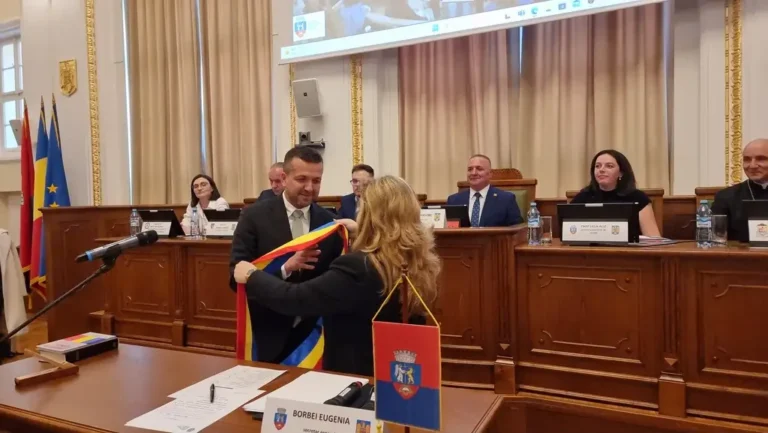 Primarul Florin Birta a depus jurământul pentru un nou mandat