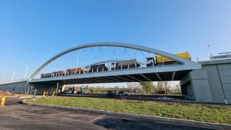 Teste de rezistență la pasajul intermodal de pe Calea Borșului