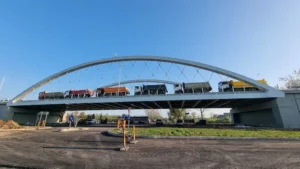 Teste de rezistență la pasajul intermodal de pe Calea Borșului-06